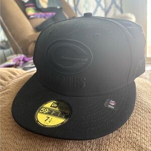 New Era Black Packers 59FIFTY Cap